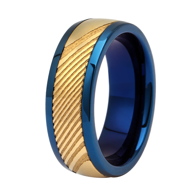 Gold Color Blue 2 Tone